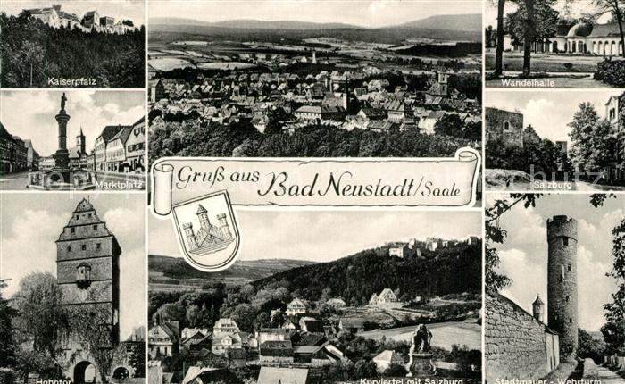 Bad Neustadt Salzburg Kaiserpfalz Marktplatz