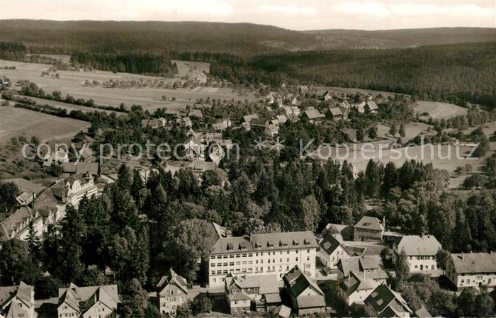 Schoemberg Schwarzwald Fliegeraufnahme