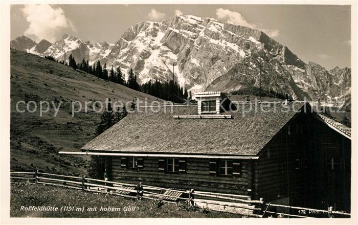 Rossfeldhuette Hoher Goell