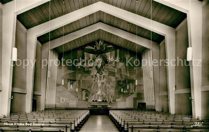 Bad Bocklet Neue Kirche Innenansicht