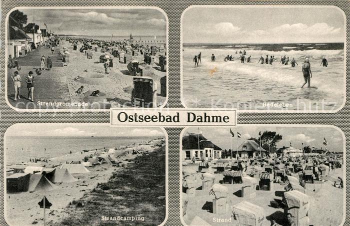 Dahme Ostseebad Strandpromenade Camping