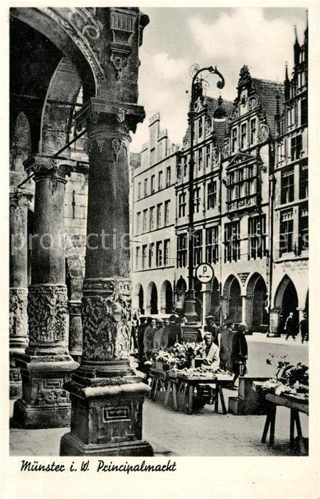 Muenster Westfalen Principalmarkt