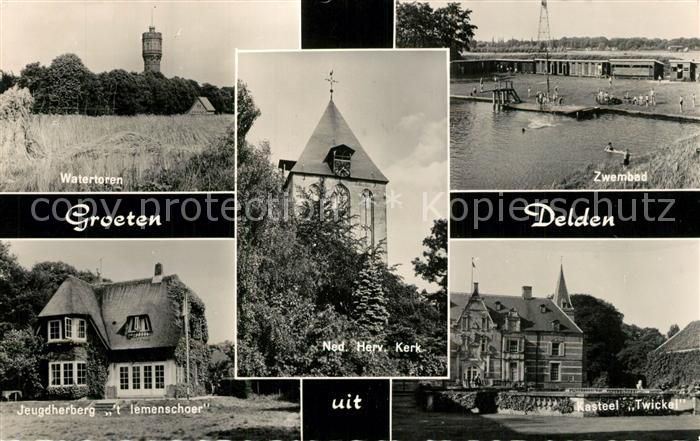 Delden Watertoren Kasteel Twickel Kerk
