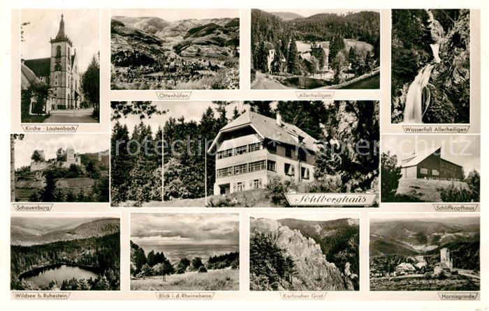 Ottenhoefen Schwarzwald Kirche Lautenbach Schauenburg Schliffkopfhaus