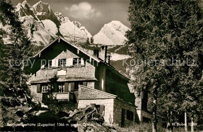 Reintalangerhuette Gatterl Plattspitze