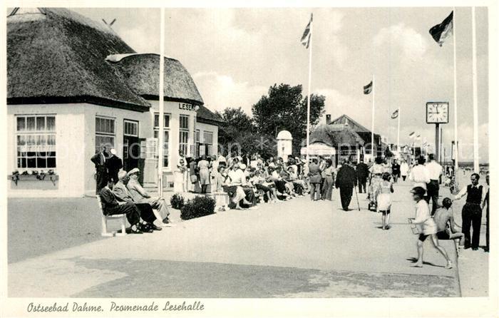 Dahme Ostseebad Promenade Lesehalle