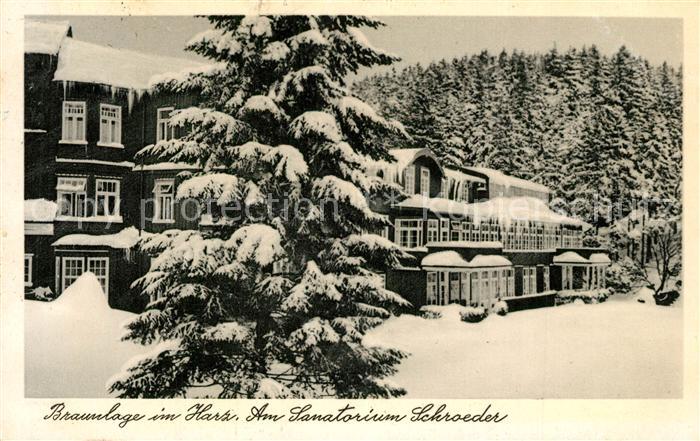 Braunlage Sanatorium Schroeder