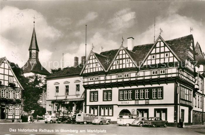Blomberg Lippe Rathaus Marktplatz