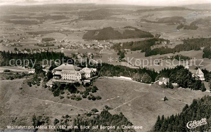 Maria Eck Fliegeraufnahme Chiemsee