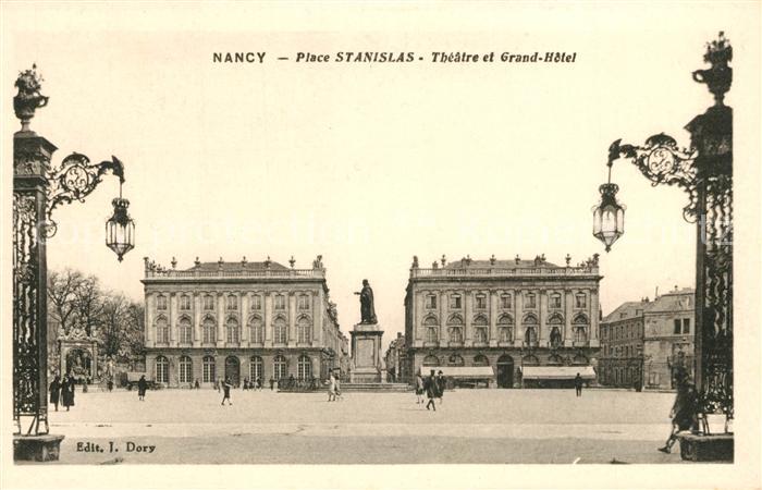 Nancy Lothringen Place Stanislas Theatre Grand-Hotel