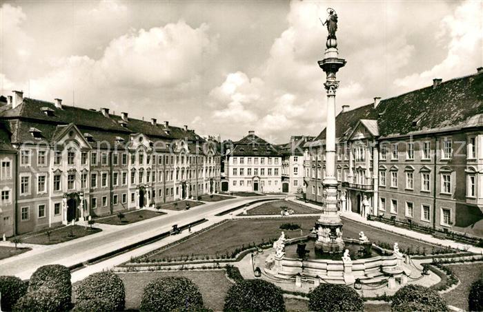 Eichstaett Oberbayern Residenzplatz Mariensaeule