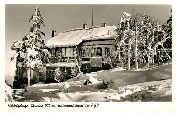 Wunsiedel Koesseine Unterkunftshaus der FGV