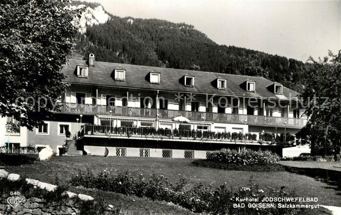 Bad Goisern Salzkammergut Kurhotel Jodschwefelbad