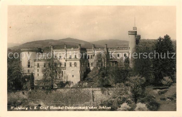 Wolfsberg Kaernten Graf Henckel-Donnersmarksches Schloss
