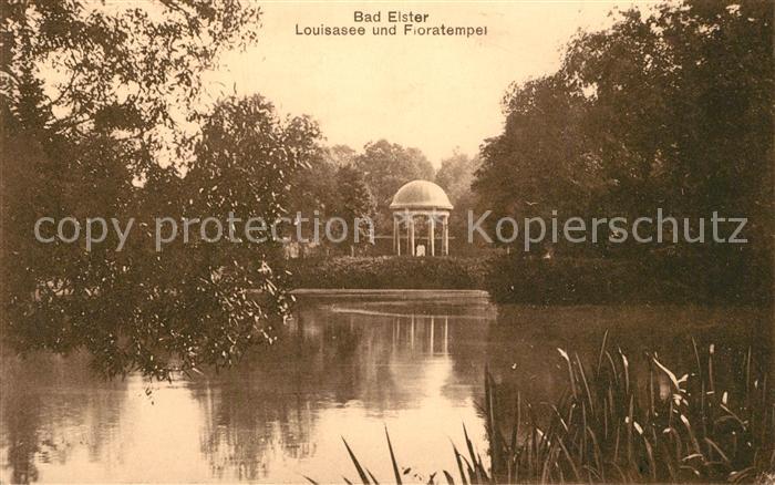 Bad Elster Louisasee Floratempel