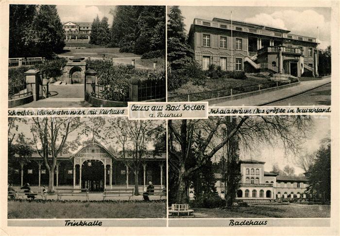 Bad Soden Taunus Inhalatorium Badehaus Trinkhalle