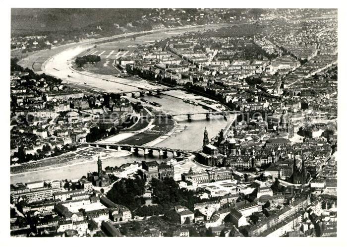 Dresden Fliegeraufnahme