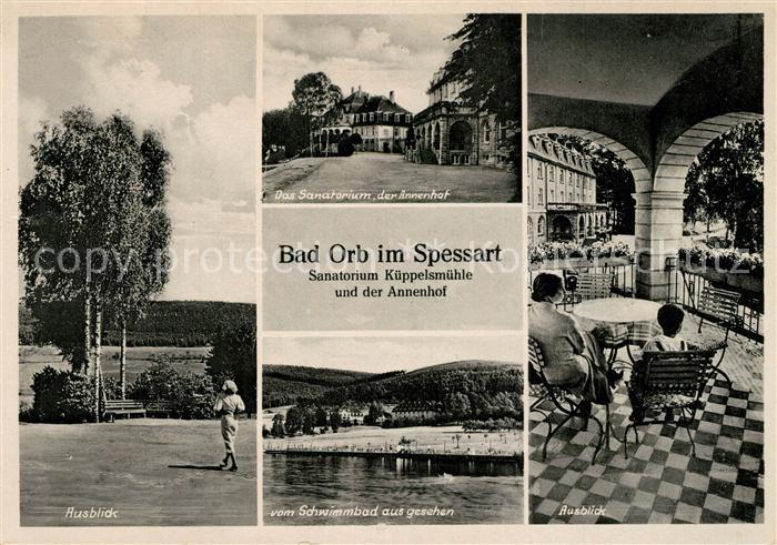 Bad Orb Sanatorium Kueppelsmuehle Annenhof