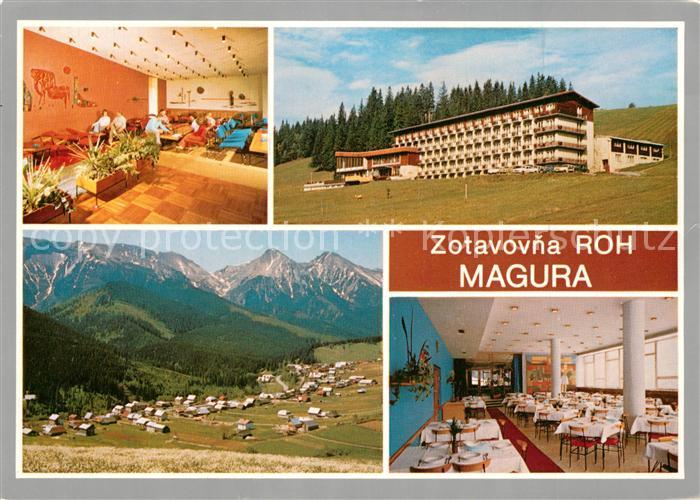 Vysoke Tatry Spolocenska miestnast Zotavovna ROH Magura Zdlar v pozadi Belanske