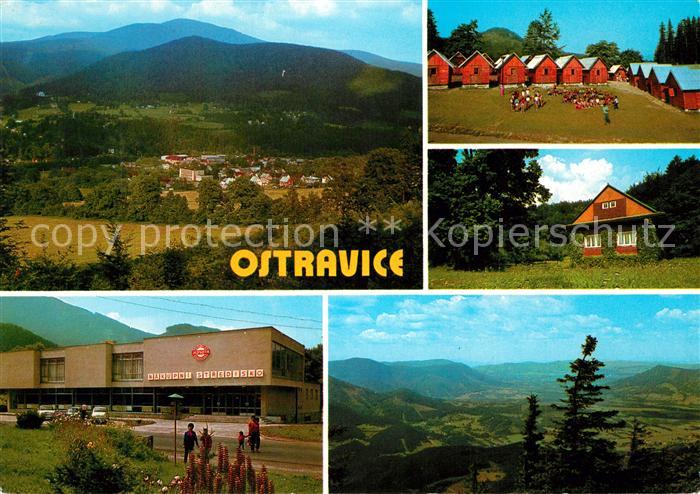 Ostravice Panorama Pionyrsky tabor Skalka Bezrucuv srub Nakupni stredisko Lyse h