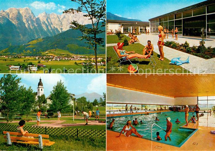 Kuchl am Hohen Goell Frei und Hallenbad Minigolf