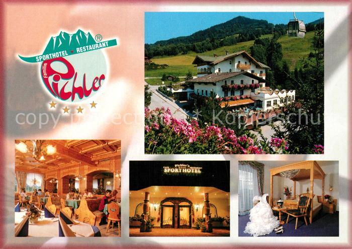 St Johann Tirol Sport Hotel Restaurant Pichler Gastraeume Zimmer