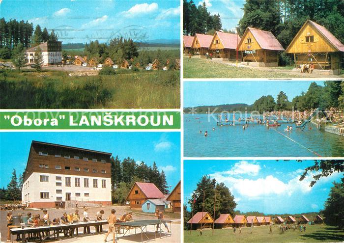 Lanskroun Rekreacni stredisko Obora Moravske samotove a tupkove zavody zavod Mor
