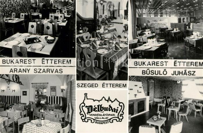 Budapest Bukarest Etterem Arany Szarvas Szeged Buesuloe Juhasz