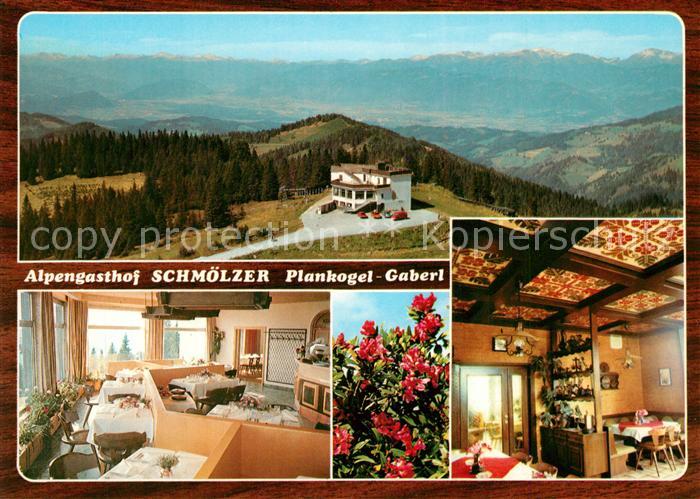 Salla Alpengasthof Schmoelzer Fliegeraufnahme Gastraeume