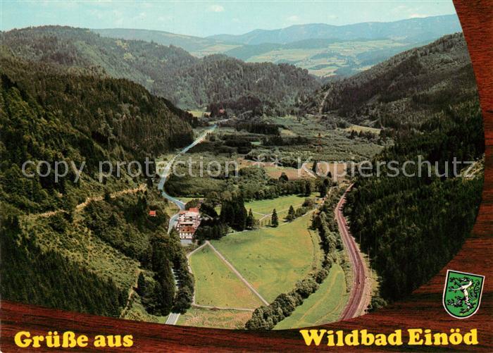 Wildbad Einoed Thermalbad Fliegeraufnahme