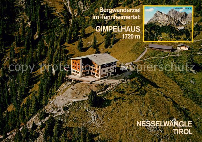 Nesselwaengle Tirol Gimpelhaus Fliegeraufnahme