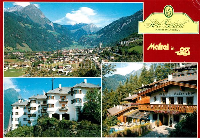 Matrei Osttirol Panorama Hotel Goldried mit Appartementhaus Goldried Park