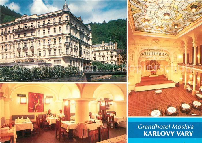 Karlovy Vary Grandhotel Moskva Gastraum Halle