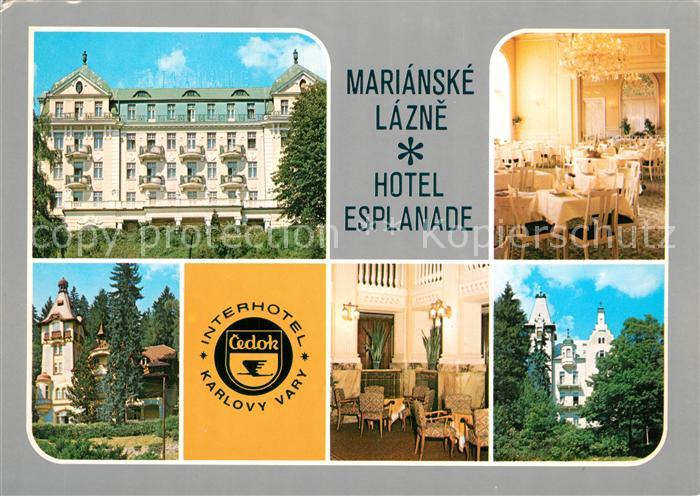 Marianske Lazne Hotel Esplanade Gastraeume