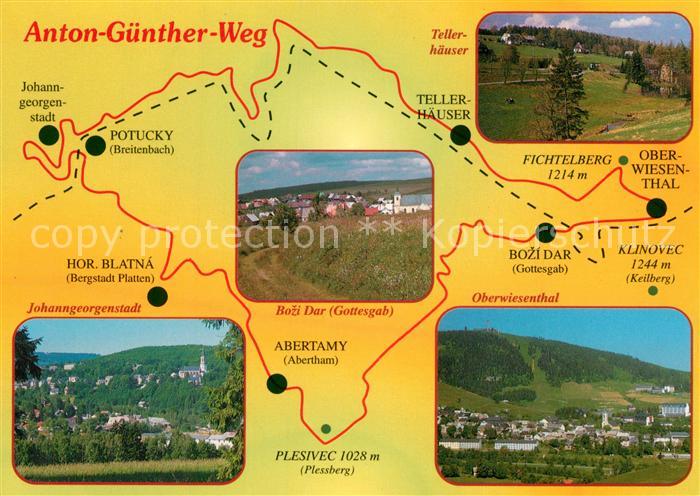 Oberwiesenthal Erzgebirge Anton Guenther Weg Tellerhaeuser Johanngeorgenstadt Bo