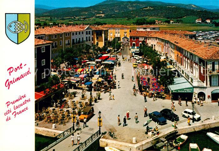 Port Grimaud La Place du Marche