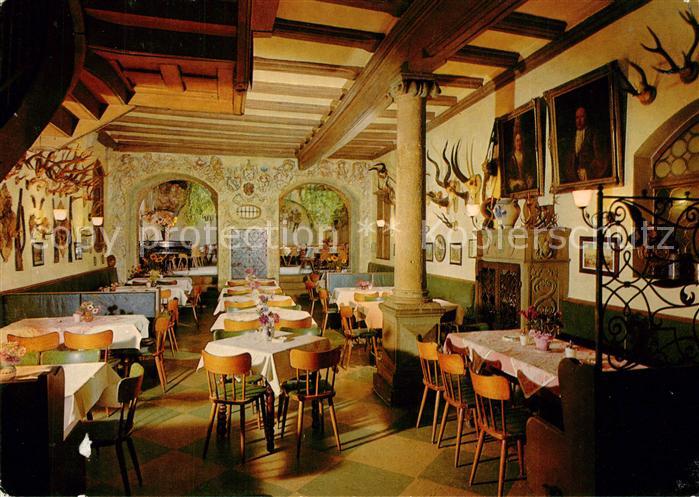 Rothenburg Tauber Baumeisterhaus Gastraum