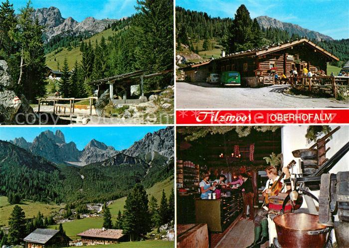 Filzmoos Oberhofalm mit Bischofsmuetze Gastraum