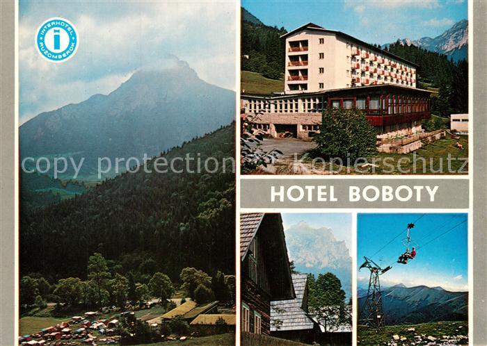 Mala Fatra Hotel Boboty Autokemping VratnaSedackova lanovka pod Chlebom