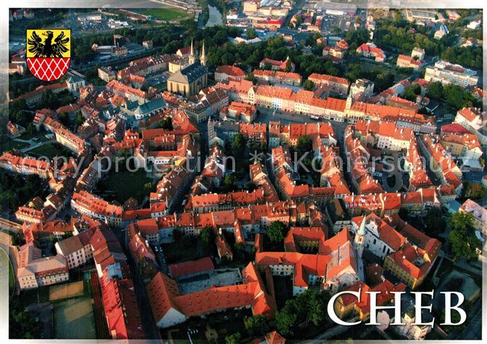 Cheb Eger Fliegeraufnahme