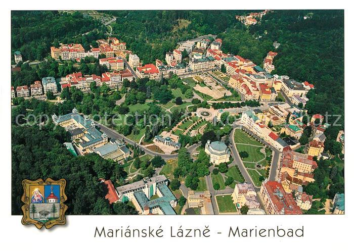 Marianske Lazne Marienbad Fliegeraufnahme