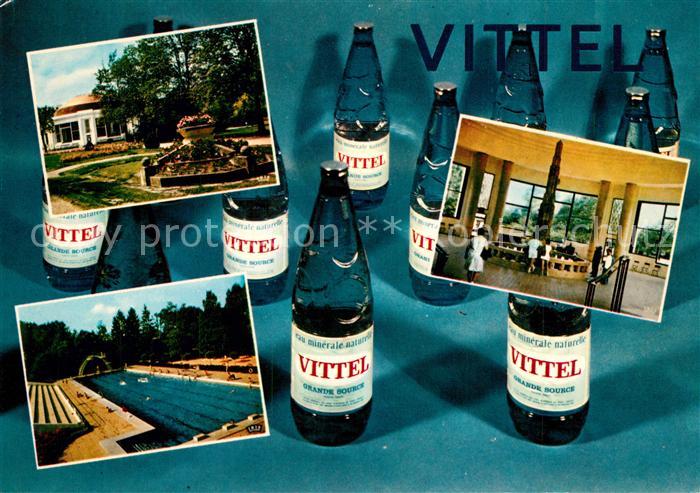 Vittel Ville de sante Schwimmbad Trinkbrunnen