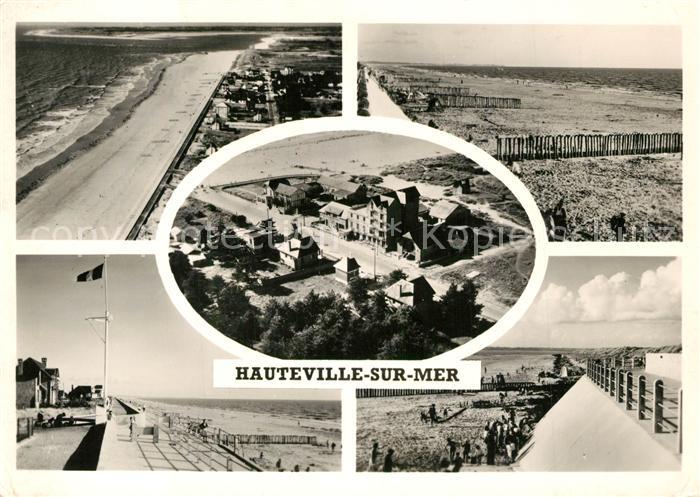 Hauteville-sur-Mer Panorama Strand