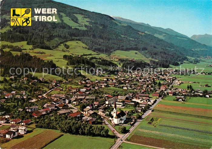 Weer Kolsass Fliegeraufnahme