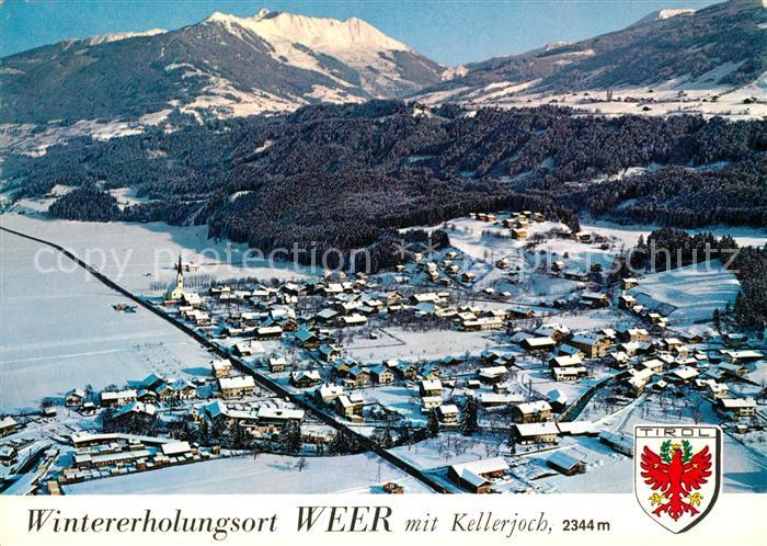 Weer Kellerjoch Fliegeraufnahme