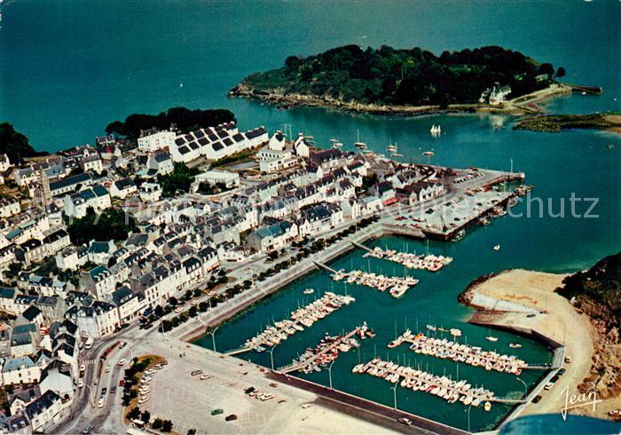 Treboul Douarnenez Fliegeraufnahme Port plaisance Tristan