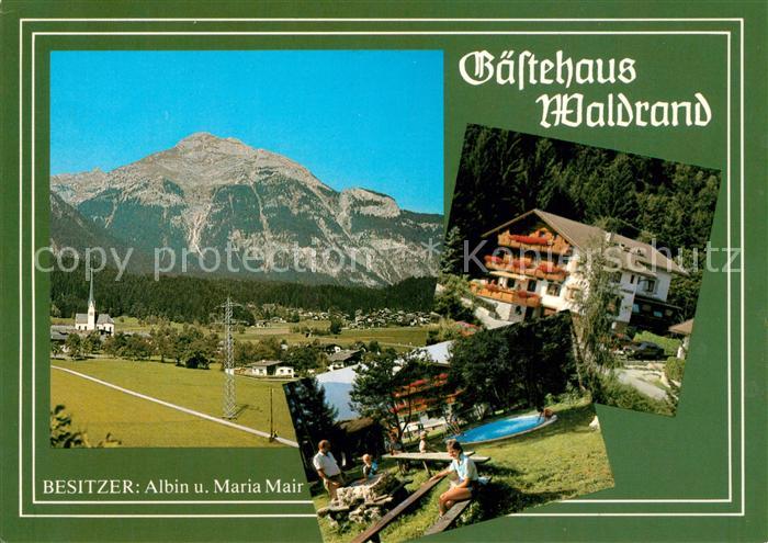 Wiesing Tirol Gaestehaus Waldrand
