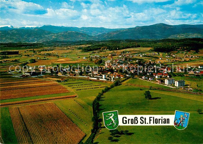 Gross Sankt Florian Fliegeraufnahme
