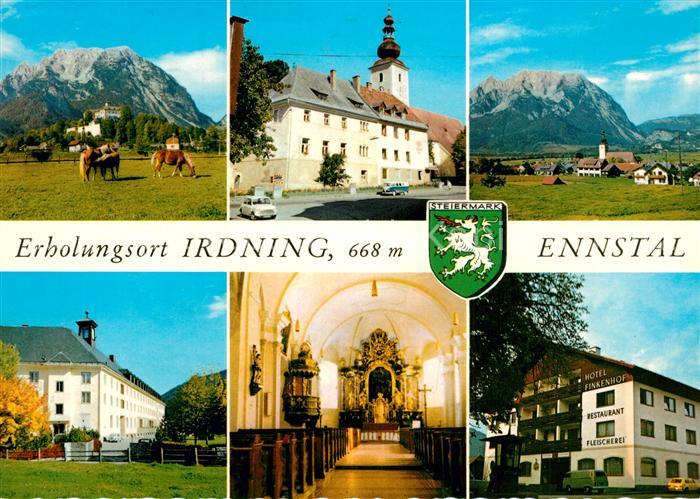 Irdning Schloss Trautenfels Grimming Pfarrhof Kirche Hotel Finkenhof