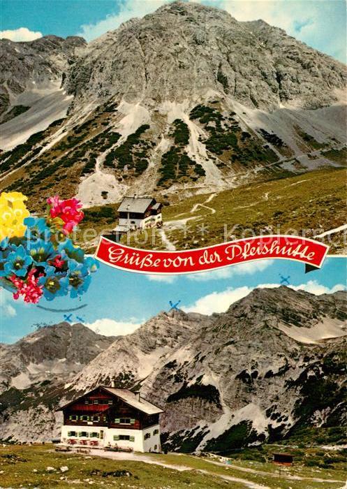 Pfeishuette Stempeljochspitze Praxmarerkarspitze